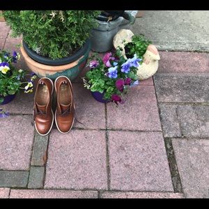 J.Crew Oar Stripe Italian Leather Derby size 8